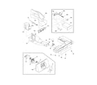 Frigidaire GLHS67EFPB1 controls diagram