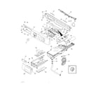 Frigidaire GLTF2940ES3 control panel diagram