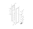 Frigidaire PLHS68EFSB1 freezer door diagram