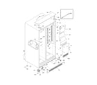 Frigidaire PLHS68EFSB1 cabinet diagram