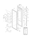 Refrigerator door