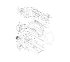 Frigidaire PLHS67EGSB1 ice container diagram