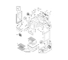 Frigidaire GLEFM386FCA body diagram