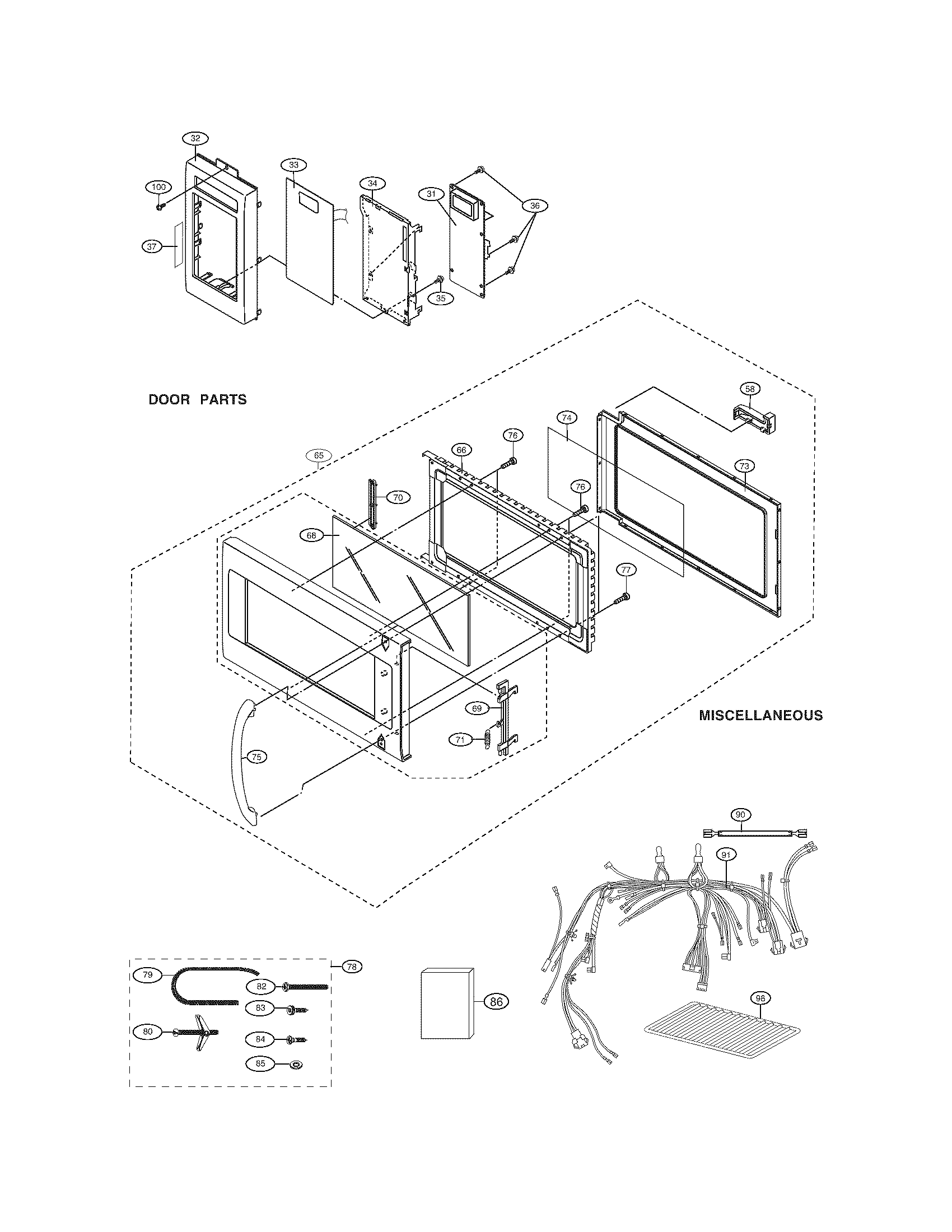 CONTROL/PANEL/DOOR/MISC