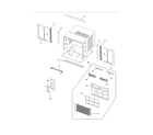 Frigidaire FAA060P7A1 recommended spare parts diagram