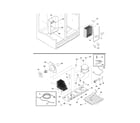 White-Westinghouse WRS6R3EW8 system diagram