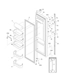 Refrigerator door