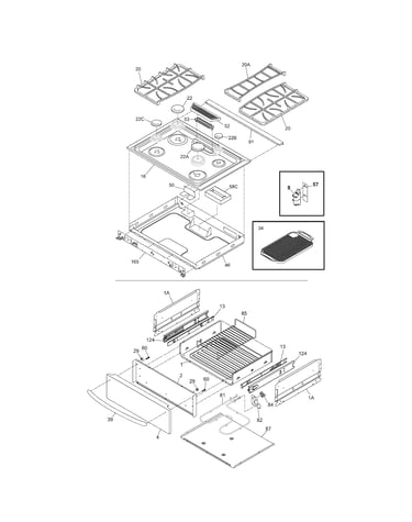 Top/drawer