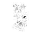 Kenmore Elite 79046623503 top/drawer diagram