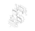 Kenmore Elite 79046623503 door diagram