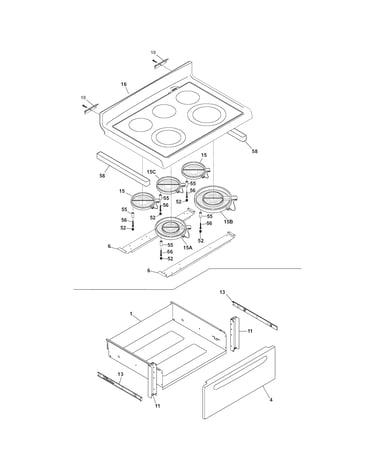 Top/drawer