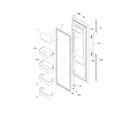 White-Westinghouse WRS6MR5FMB0 refrigerator door diagram