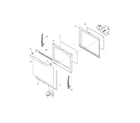 White-Westinghouse WGF350ESC door diagram