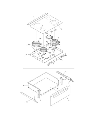 Top/drawer