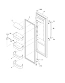 Refrigerator door