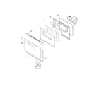 Frigidaire FEF326FWB door diagram