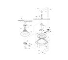 Kenmore 58715189401 motor & pump diagram