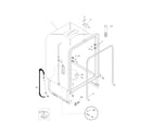 Kenmore 58716199401 tub diagram