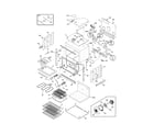 Frigidaire CPEB30S9FC1 body diagram