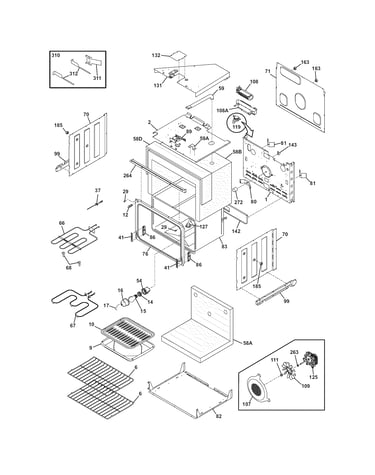 Upper oven