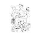 Frigidaire PGLEF365ES3 body diagram