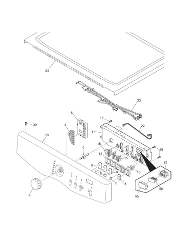 Controls/top panel