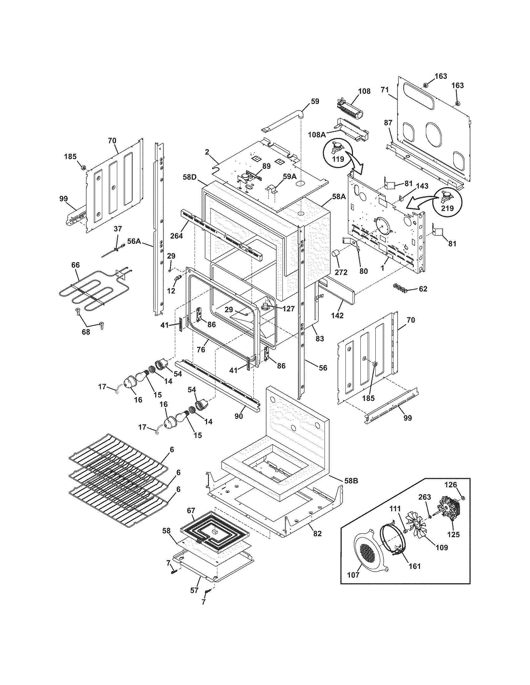 Lower oven