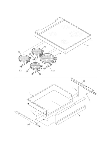 Top/drawer
