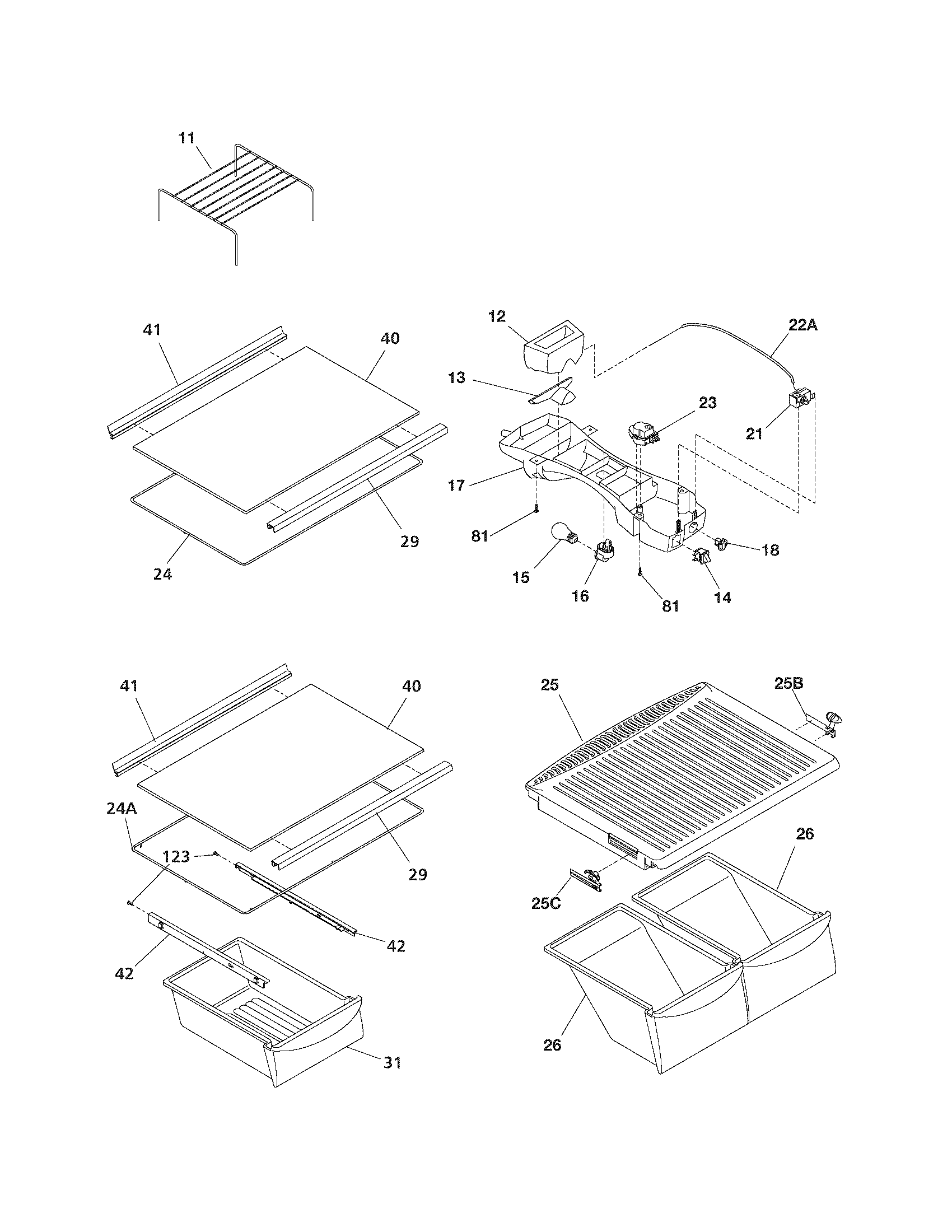 Shelves