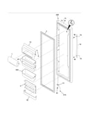 Refrigerator door