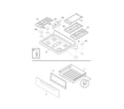 Kenmore 79078839600 top/drawer diagram