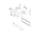 Frigidaire CGLEF379DCM backguard diagram