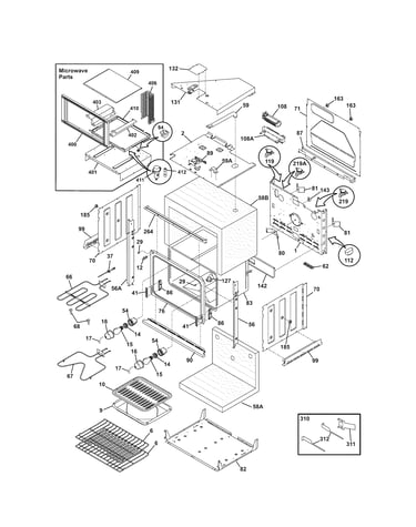 Lower oven