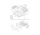 Kenmore 79078833600 top/drawer diagram