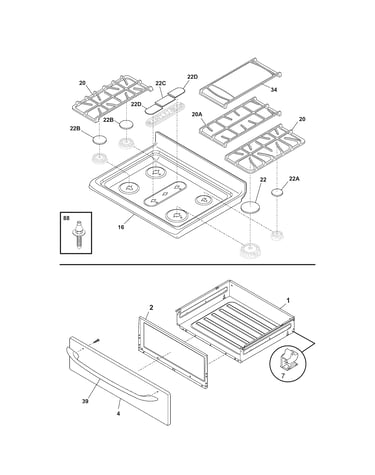 Top/drawer