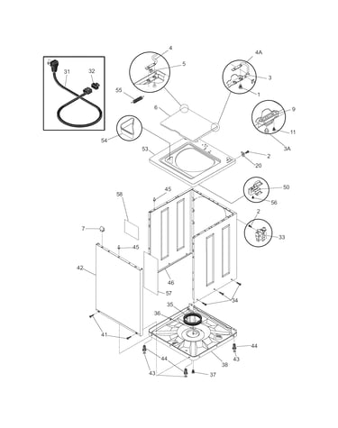 Cabinet/top
