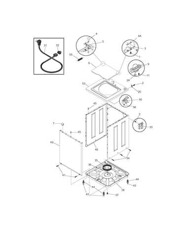 Cabinet/top