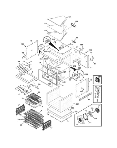Upper oven