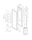 Refrigerator door