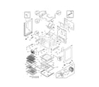 Kenmore Elite 79079423600 body diagram