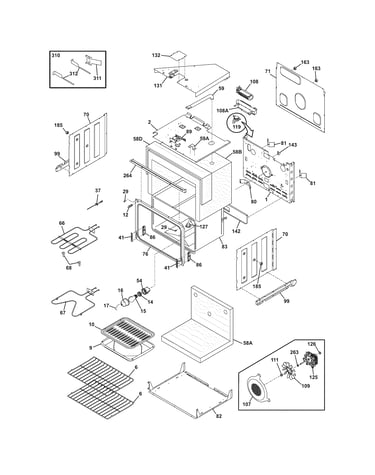Upper oven