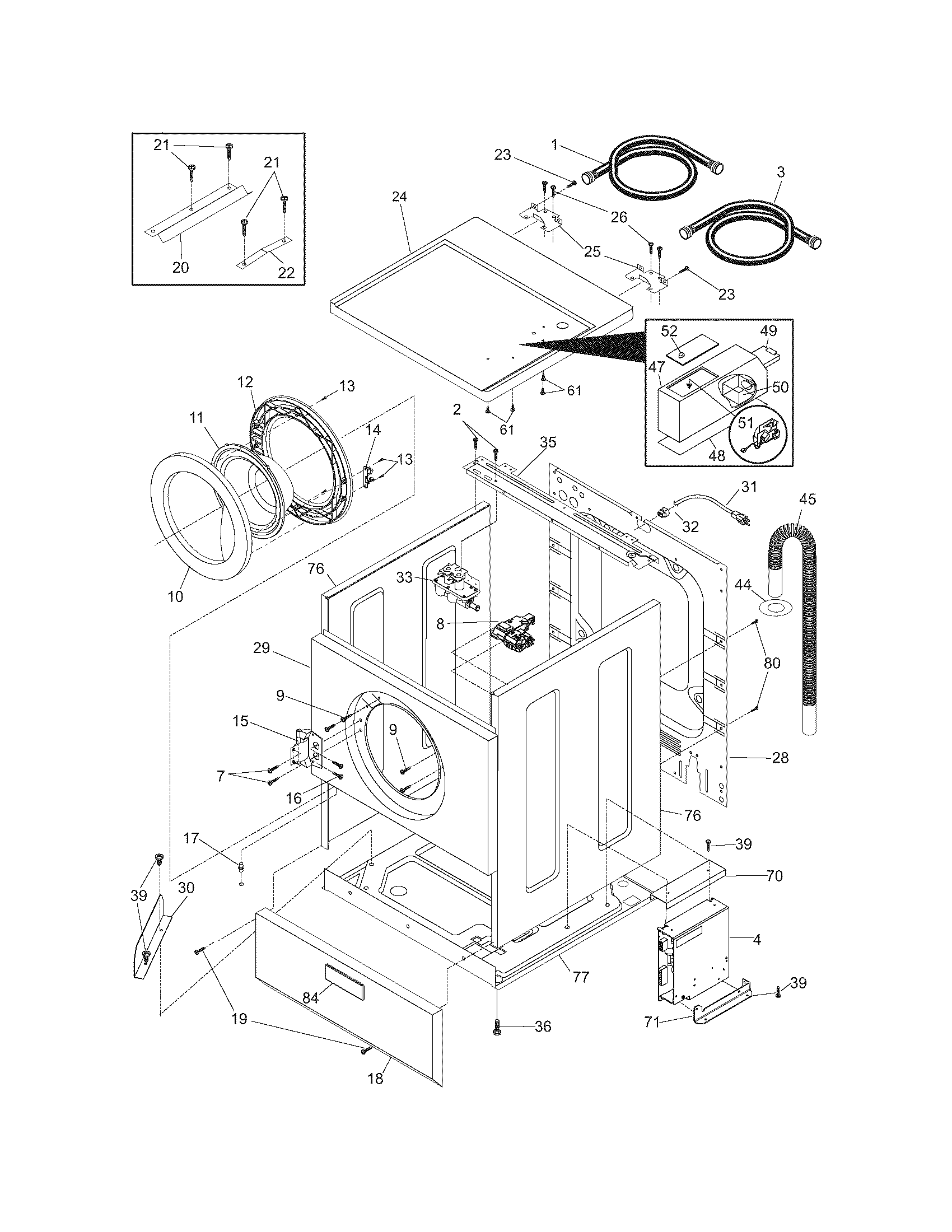 Cabinet top