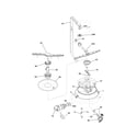 Kenmore 58716252402 motor & pump diagram