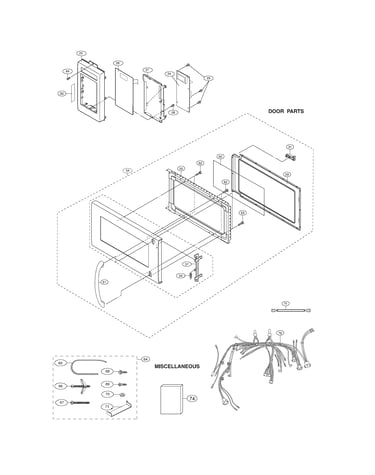 Control panel/door/misc