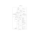 Frigidaire GLHS66EEBA wiring schematic diagram