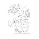 Frigidaire FRS3LR5EM1 ice maker diagram