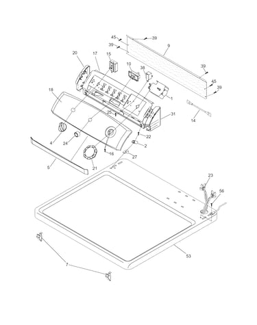 Controls/top panel