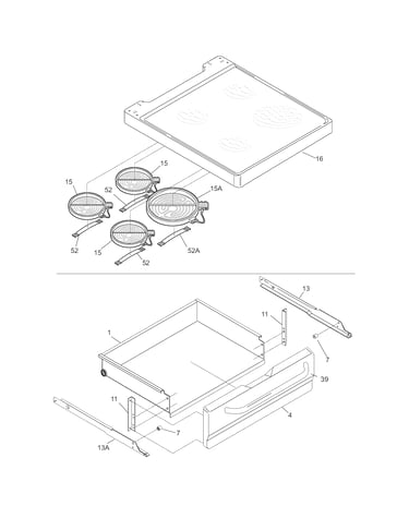 Top/drawer