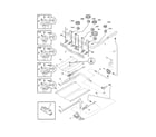 Frigidaire GLGF388DQG burner diagram