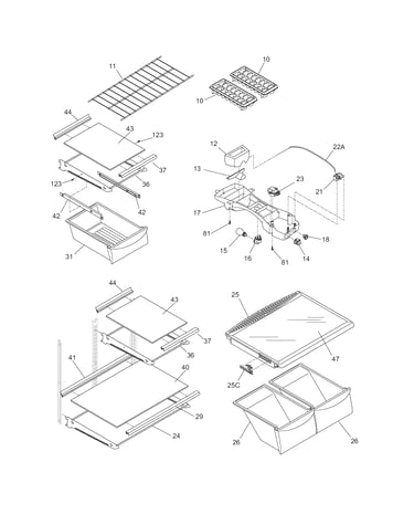 Shelves